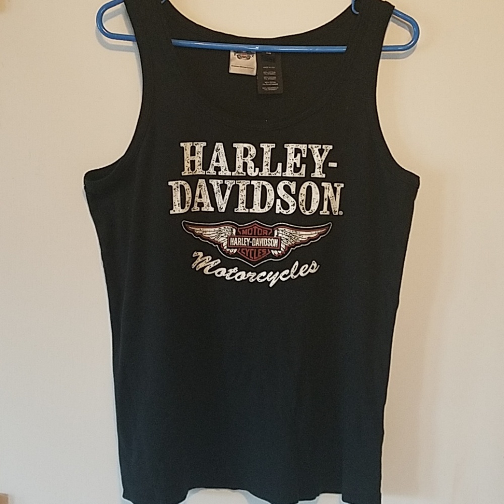 Harley-Davidson ribbed tank